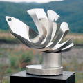 ornaments metal stainless steel sculpture for home garden park
